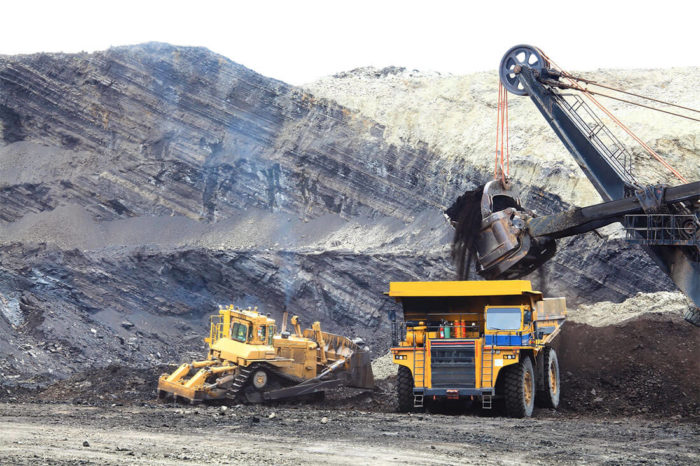 Mining site haul truck