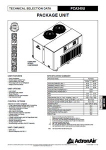 32.22 kW PCA340U Under Over